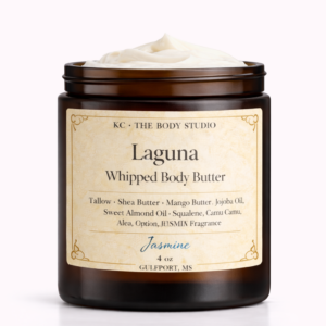 LAGUNA GLOW Whipped Body Butter (JASMINE SCENT) - 4 oz