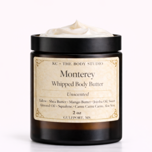Monterey Whipped Body Butter (UNSCENTED) 2 oz