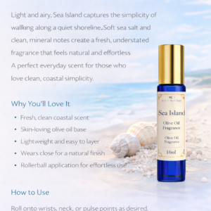 Sea Island Fragrance Oil - 10ml