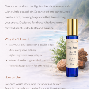 Big Sur Fragrance Oil - 10ml