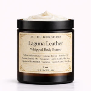 Laguna Leather Whipped Body Butter - 2 oz